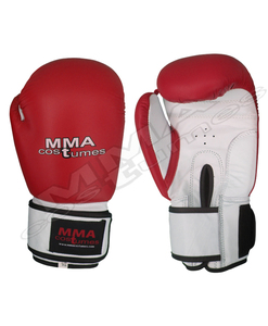 Professional Leather Full Finger Customizable Gym Training <b>Gloves</b> 8oz-16oz Multiple Sizes for <b>Boxing</b> Kickboxing <b>Martial</b> <b>Arts</b> - Product Image 3