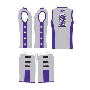 ล่าสุด2019เน็ตบอลชุดวอลเลย์บอลเครื่องแบบแขนกุดการออกแบบชายหญิงระเหิดวอลเลย์บอลเครื่องแบบ - Product Image 2