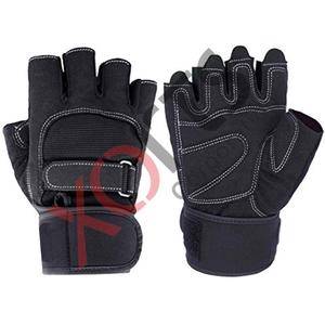 Fitness musculation Gants Rembourrés En Microfibre - Product Image 1