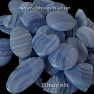 Naturel belle nouvelle arrivée Offre Spéciale pierre Agate De Dentelle bleue - Product Image 4