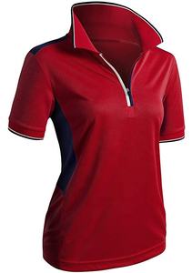 OEM Women's for Polo Shirts Wholesale Eco-Friendly Clothing with Diamond Button Applique Decorations - Product Image 5