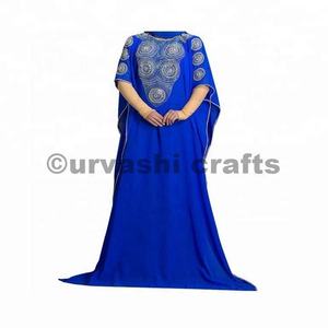 Elegant Wedding Wear Fashion Moroccan Beaded <b>Kaftan</b> Dubai <b>Kaftan</b> Islamic Dress Exclusive Traditional Designer <b>Women</b> Muslim Dress - Product Image 5
