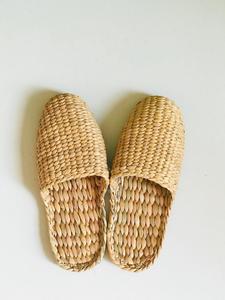 Chaussons d'intérieur écologiques en jacinthe d'eau imprimés pour filles, style hôtel coloré, jetables pour l'hiver, le printemps et l'été - Product Image 5