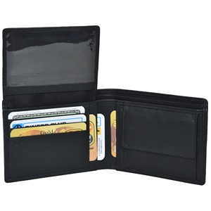 Hot Sale on High Capacity Genuine Leather <b>Wallet</b> for Men with Secure Storage for <b>Cards</b> Cash and IDs Available For Sale - Product Image 3