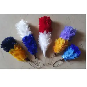 Hackle per berretto cappello colorato piuma d'anatra pennacchio fornitore all'ingrosso di artigianato di piume piuma d'anatra personalizzata