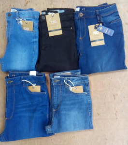 Bekleidung lager, Übrig Gebliebenen, überschreitungen Vintage Damen Jeans von Bangladesch/Bangladesch bekleidung lager/stocklot Dünne/slimfit Jeans