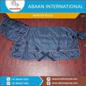 Manta de Invierno Impermeable 1200D con Relleno de 300 GSM y Cuello Integrado, Manta de Invierno para Caballos 1200 Denier con Cuello Combinado - Product Image 2