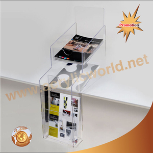 ชั้นอะคริลิคยืนผู้ถือโบรชัวร์อะคริลิคชั้นวางโบรชัวร์ - Product Image 4