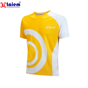 Camiseta Informal de Punto Internacional Laiem 2024, Calidad Premium, Logotipo Personalizado, Impresión por Goteo, Secado Rápido, Transpirable, Venta al por Mayor, Económica - Product Image 3