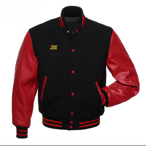 Men's Winter <b>Jacket</b> Hooded Embroidery Cotton Leather Black College Baseball Letterman Style Plus Size Sheep Black Couples <b>Jacket</b> - Product Image 4