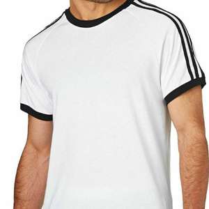 2025 muestra gratis de gama alta 100% Camiseta de algodón tela de doble cara 180 GSM Baggy Jersey de talla grande personalizado transpirable de gran tamaño - Product Image 6