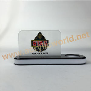 Présentoir de bouteille de vin en acrylique, présentoir de promotion de produit - Product Image 1