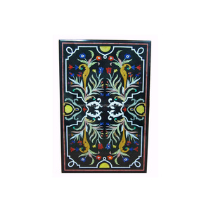 Marble Table Top with Inlay Art Work - Product Image 1
