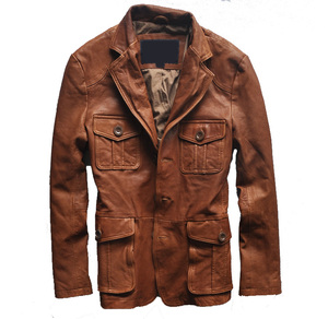 Veste en cuir professionnel, nouveau design sur mesure, meilleur prix - Product Image 2