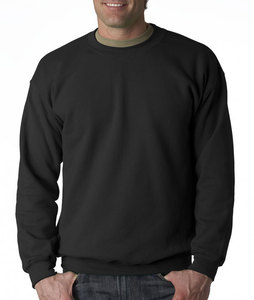 Sweats à capuche et pulls vierges personnalisés bon marché en gros pour hommes-Sweat-shirt à col ras du cou imperméable et écologique en polaire-Vêtements en vrac - Product Image 2