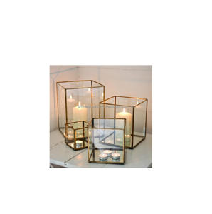 Handmade NEW LOOK Gold Metal <b>Candlestick</b> <b>Holder</b> Centerpieces or Wedding Decoration Beautiful Wedding Candle Stand - Product Image 1