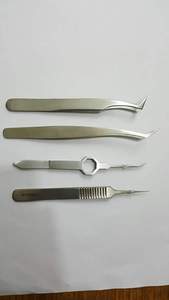 Volume de pointe pointue et pince à épiler d'extension de cils pour la beauté pour le toilettage des sourcils et des cils - Product Image 5