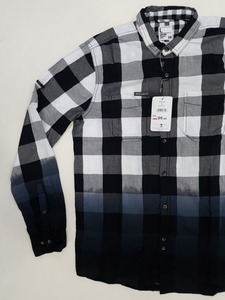 Camisas Casuales de Dos Colores para Hombre, de Bangladesh, 100% Calidad de Exportación, Lote de Excedentes/Cancelaciones/Stock, Ropa de Stock - Product Image 3