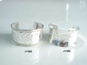 Dernier design de bracelets de bijoux indiens pour femmes Bracelets en laiton plaqué métal argent Motifs élégants - Product Image 6