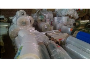 HDPE blue drum plastic scraps and LDPE FILM ROLL Available