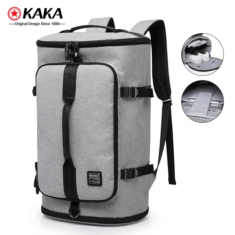 Factory kaka wholesale multifunction water proof bagpack laptop backpack bags custom travel laptop backpack