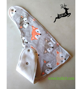 ผ้าฟลีซคอตตอนออร์แกนิกเด็ก,ผ้าฝ้ายพิมพ์ลายแฟชั่นสองชั้น - Product Image 2