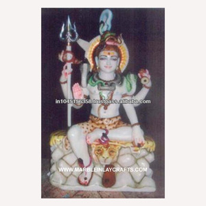 Estatuas de Dios Shiva en Mármol Puro - Product Image 1