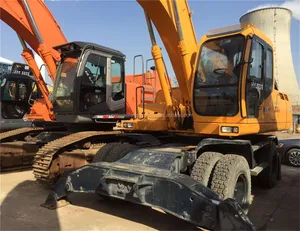 used Hyundai 200-5 excavator, hyundai 200 wheel excavator