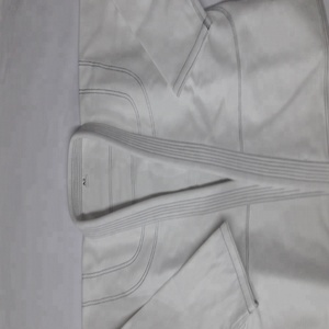 Noir uni BJJ Gi, Jiu Jitsu Gi pour adultes, 100% coton pré-rétréci coton tissu pakistan BJJ kimono usine - Product Image 2