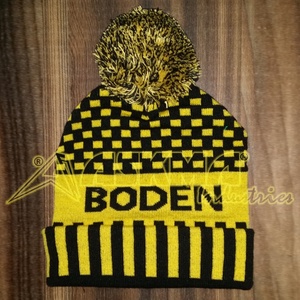 Gorro de punto con etiqueta personalizada al por mayor con logotipo bordado, gorro de punto liso a bajo precio, gorro promocional - Product Image 3