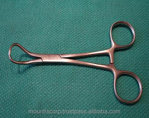 คีมหนีบผ้า Backhaus ขนาด 13 ซม. เกรดสูง ผลิตจากสแตนเลสทางการแพทย์ ใช้สำหรับงานผ่าตัด ได้รับการรับรองมาตรฐาน CE อุปกรณ์พื้นฐาน - Product Image 4