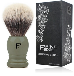 Blaireau de rasage de qualité supérieure Manche en aluminium de haute qualité Blaireau idéal pour hommes - Product Image 1