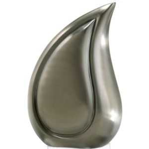 Urna de cremación de latón funerario y gota de lágrima de aluminio, para cenizas humanos, calidad estándar, nuevo diseño, superventas - Product Image 1