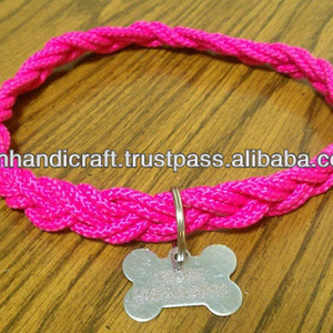 Sailor Knot Dog <b>Collar</b> Leather Dog <b>Collar</b> - Product Image 1