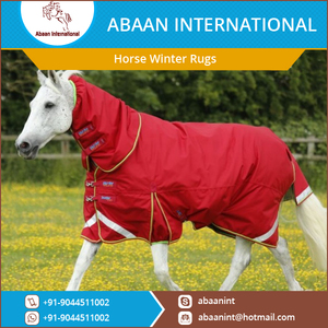 Couverture d'hivernage imperméable pour cheval 1200 Deniers, 300 GSM, isolée, avec col intégré - Product Image 5