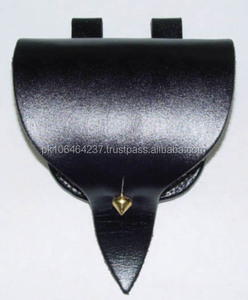 Hommes de haute qualité exigence personnalisée 100% peau de vache véritable Reproduction uniformes pochette en cuir ceintures en cuir - Product Image 4