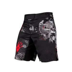 Pantalones cortos de entrenamiento con logotipo personalizado Grappling Jiu Jitsu Split Warriorplus Size Gym Shorts Boxing Mens Mma Shorts Fight Short - Product Image 1