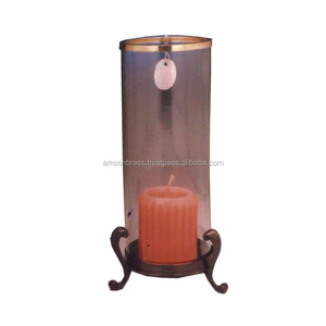 Bougeoir simple de décoration d'intérieur avec support - Product Image 1