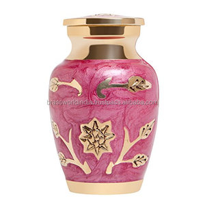 Urne de crémation souvenir de Brassworld fournitures de funérailles indiennes - Product Image 6