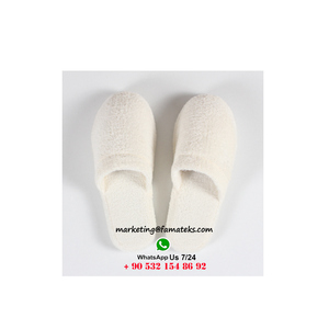 Pantoufles réutilisables lavables en tissu éponge de haute qualité, meilleur prix, pour la maison et l'hôtel, écologiques, taille et couleur personnalisées - Product Image 1
