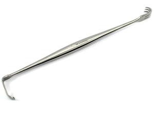 Retractor quirúrgico Senn Muller Retractor de doble extremo 15,5 cm Instrumentos de alta calidad Proveedores Mahersi - Product Image 2