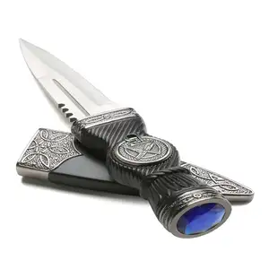 Traditional Formal Sgian Dubh Historical Short Sword 9-Inch Overall