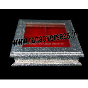 Diwali-caja de dulces con cuatro compartimentos para fiesta, boda, Forma cuadrada - Product Image 4