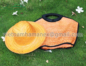 100% Sombrero de fiesta mexicano hecho a mano Sombrero de paja natural - Product Image 6
