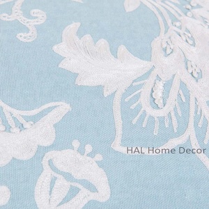 Custom Embroidered Indian Pillow Case <b>Cover</b>, Wholesale Home Decorative Custom Hand Embroidery Backrest Cushion <b>Cover</b> <b>For</b> <b>Sofa</b> - Product Image 6