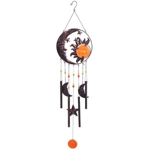 Carillon éolien Moon Star Sun Face pour article suspendu décoratif pour la maison - Product Image 1