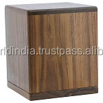 Nouvelle urne funérailles en bois de Brassworld, fournitures funérailles indiennes - Product Image 5