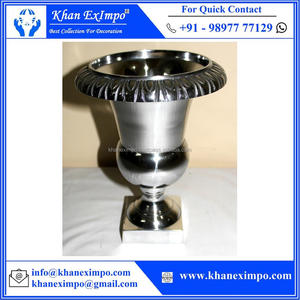 Vase à fleurs en métal suspendu, décoration pour événement jardin, mariage, center de Table, meilleur Pot de fleurs, en Aluminium et personnalisé - Product Image 4