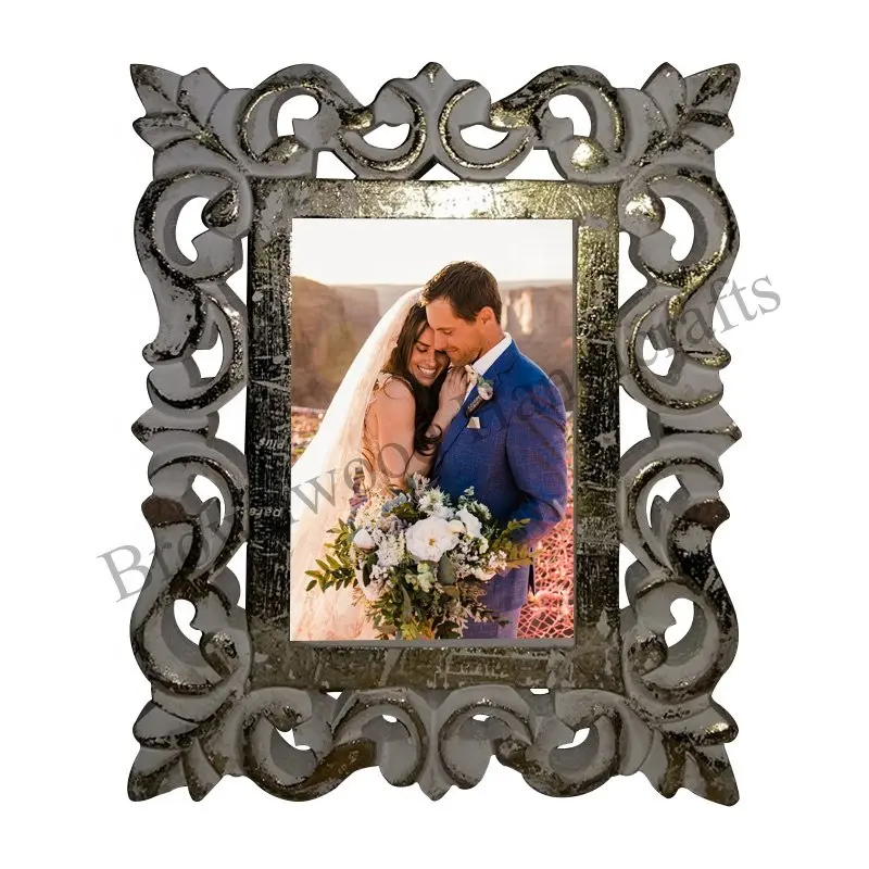 Wooden Carving Beautiful Picture Photo Frame