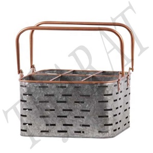 Nueva tendencia desayuno comida forma cuadrada venta al por mayor Color personalizado decorativo té café servir bandeja de hierro para el hogar y hoteles - Product Image 3